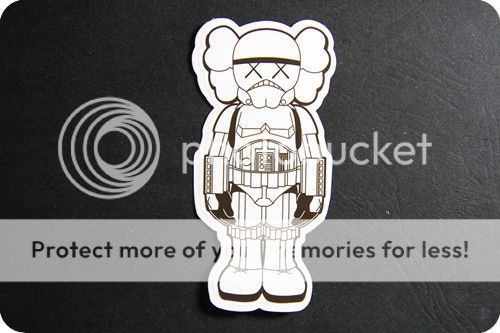 original fake skateboard guitar fridge deco sticker